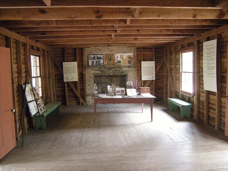 Image 032.JPG - Interior of first floor of Pine Knot (Bob Robb photo)